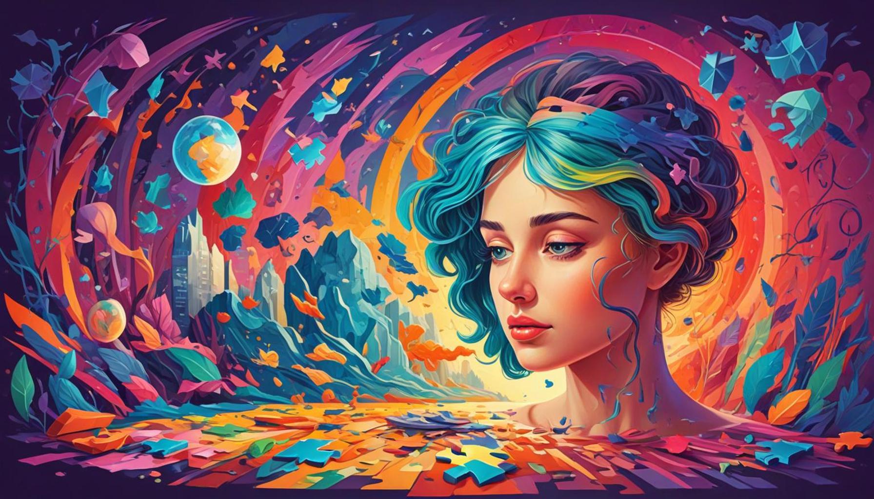 Visual puzzles and their role in mental tranquility: how art can be therapeutic