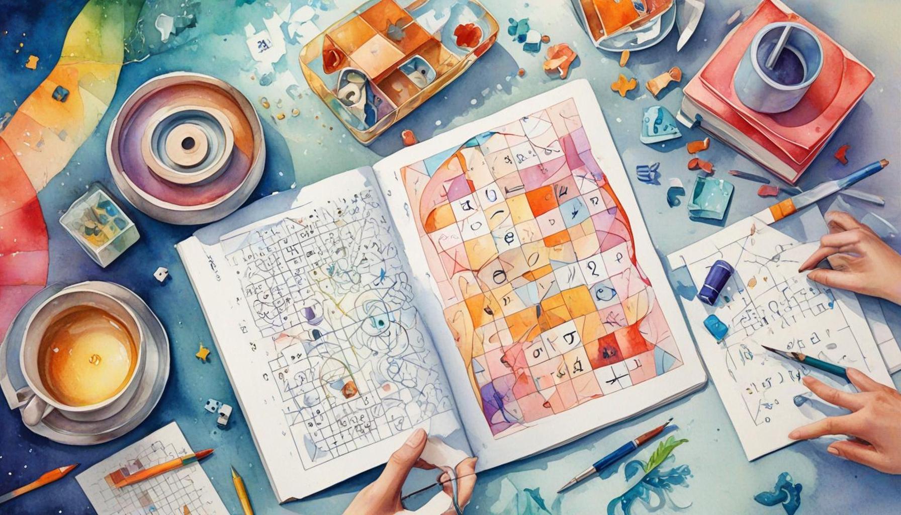 The practice of mathematical puzzles as a form of therapy: exploring logic for inner peace