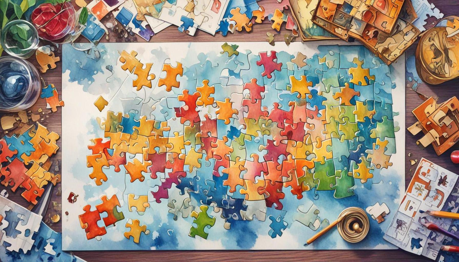 The Role of Puzzles and Riddles in Improving Planning and Anticipation Skills
