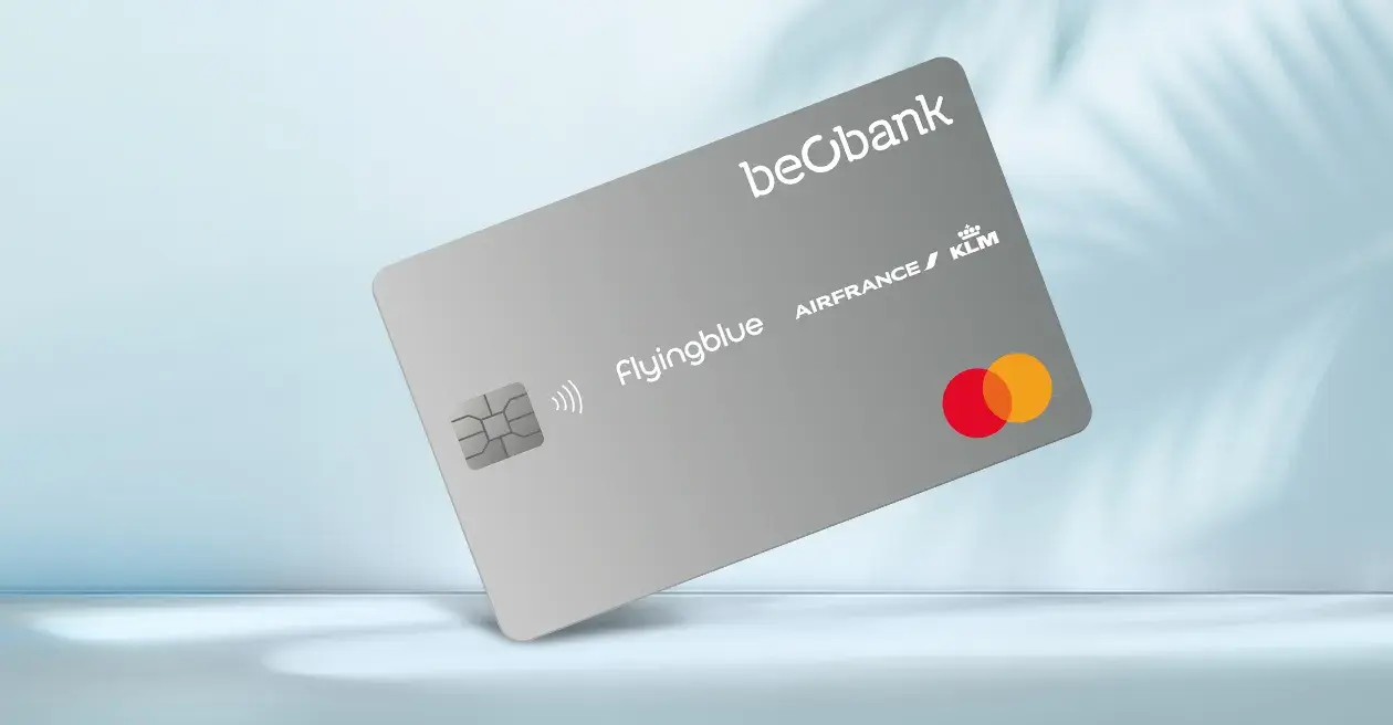 Zo vraag je de Beobank Flying Blue World Mastercard kredietkaart aan