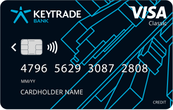 Hoe vraag je de Keytrade Bank Visa Classic kredietkaart aan