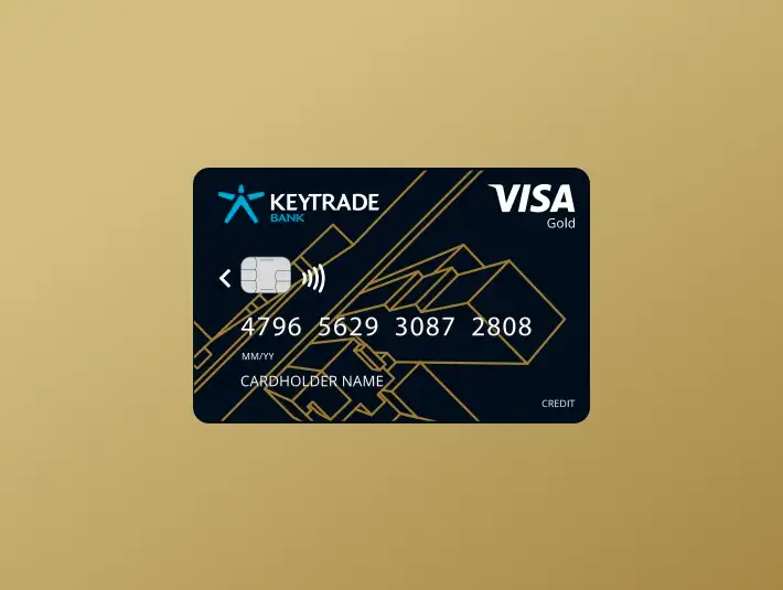 Hoe vraag je de Keytrade Bank Visa Gold kredietkaart aan