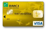 Comment obtenir la carte de crédit Visa Gold International BMCI facilement